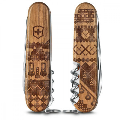 Ніж Victorinox Companion Wood Swiss Spirit LE 2023 91 мм Lim.Ed. 12000 (1.3901.63L23)