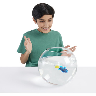 Інтерактивна іграшка Pets &amp; Robo Alive S3 - Роборибка (синя) (7191-4)