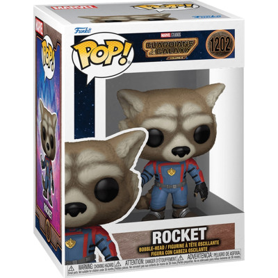 Фігурка для геймерів Funko Pop серії GOTG3 - Єнот Ракета (67509)