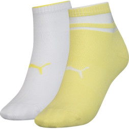 Шкарпетки Puma Short Sock Structure Women 2P 103002001-013 жовтий, білий 35-38 (8718824798974)