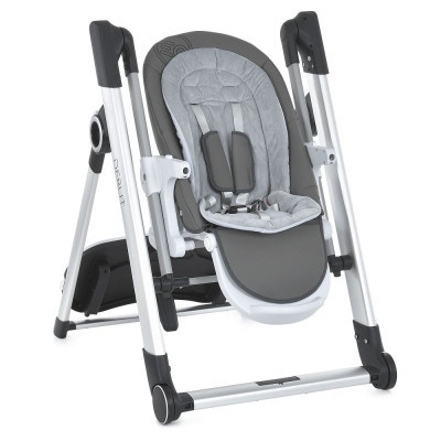 Стілець для годування El Camino DEBUT serious grey (ME 1102 ser. grey)