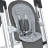 Стілець для годування El Camino DEBUT serious grey (ME 1102 ser. grey)