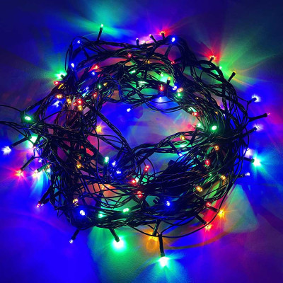 Гірлянда ColorWay LED 50 5 м 8 функцій кольорова 220V (CW-G-50L5VMC)