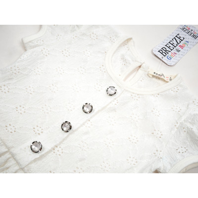 Плаття дитяче Breeze з гудзиками (15490-104G-cream)