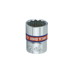 Головка торцева KING TONY 1/4&quot; 5/16&quot; 12 гранна дюймова (233010S)