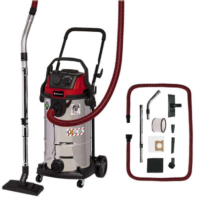 Пилосос будівельний Einhell TС-VC 1930 SA Kit, 30л, вологе/сухе прибирання, 1500В (2342230)