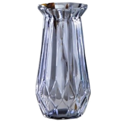 Ваза Viva Ombre 18 см Димчато-сіра (6841709)