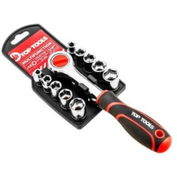 Набір головок Top Tools торцевих ключів 1/4” 12 шт. (38D147)