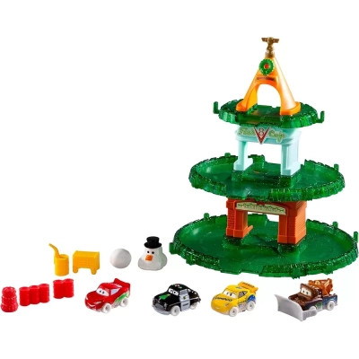 Ігровий набір Cars Адвент-календар з мінігонщиками Disney Тачки (HXT34)