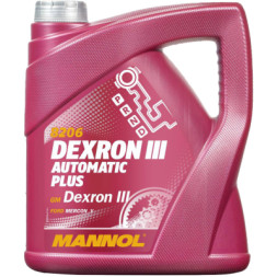Трансмісійна олива Mannol DEXRON III AUTOMATIC PLUS 4л (MN8206-4)