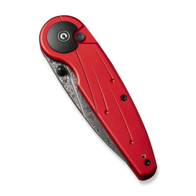 Ніж Civivi Starflare Damascus Red Aluminum (C23052-DS1)