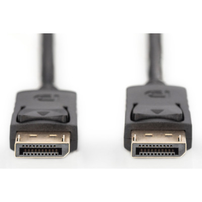 Кабель мультимедійний Display Port to Display Port 1.0m Digitus (AK-340100-010-S)