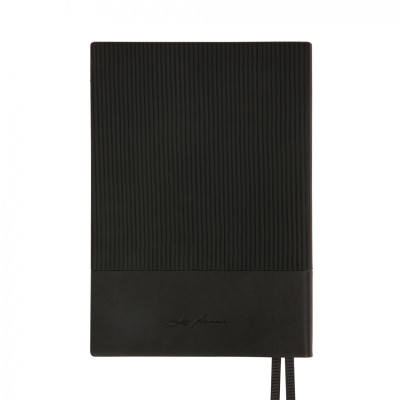 Тижневик Leo planner А5 датований 2026 &quot;Velvet&quot;, м‘який, чорний, 368 сторінок (252638)