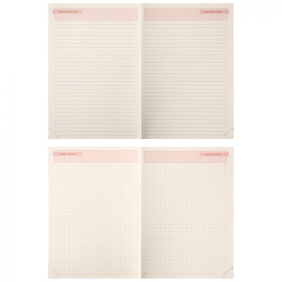 Тижневик Leo planner А5 датований 2026 &quot;Velvet&quot;, м‘який, чорний, 368 сторінок (252638)