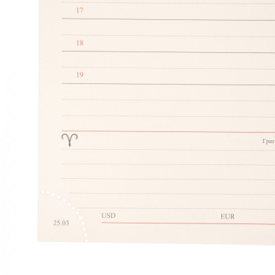 Тижневик Leo planner А5 датований 2026 &quot;Velvet&quot;, м‘який, чорний, 368 сторінок (252638)