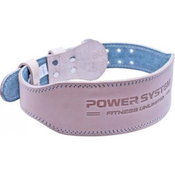 Атлетичний пояс Power System PS-3000 Power Natural шкіряний XX (PS-3000_2XL_Natural)