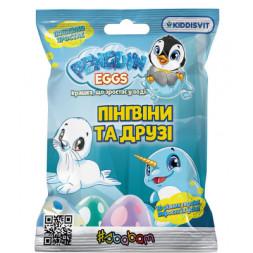 Ігровий набір #sbabam що зростає, в яйці Penguin Еggs - Пінгвіни та друзі (T049-2019)