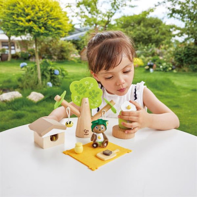 Ігровий набір Hape дерев&#039;яний Ведмедик і бджоли (E3415)