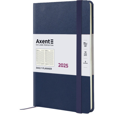 Тижневик Axent датований 2025 Partner Strong 145х210 мм, синій (8819-25-02-A)