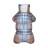 Комбінезон для тварин Pet Fashion INDIGO XS (клітинка) (4823082428915)