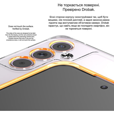 Чохол до мобільного телефона Drobak Acrylic with Airbag Samsung A17 4G (858516)