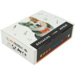 Гуашеві фарби Kite Dogs 12 кольорів, 20мл (K23-063)