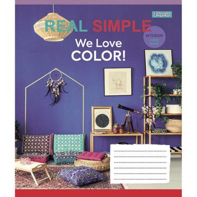 Зошит 1 вересня А5 We love color! 60 аркушів, клітинка (766742)