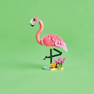 Конструктор LEGO Creator Дикі тварини: рожевий фламінго (31170)