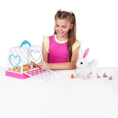 Інтерактивна іграшка Pets &amp; Robo Alive Мама кролиця з сюрпризом (9554)