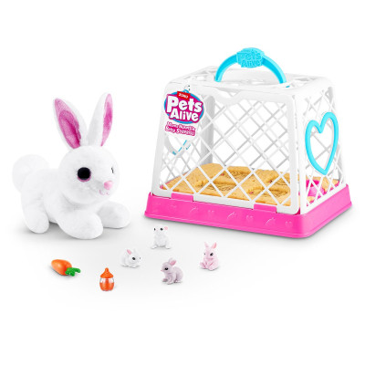 Інтерактивна іграшка Pets &amp; Robo Alive Мама кролиця з сюрпризом (9554)