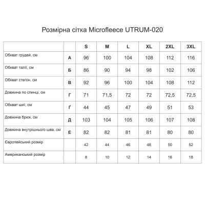 Комплект термобілизни Tramp Microfleece Чорний XL (UTRUM-020-black-XL)