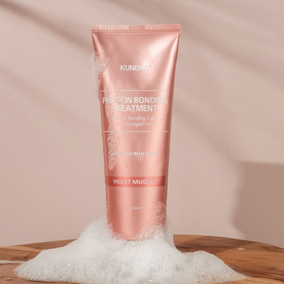 Маска для волосся Kundal Protein Bonding Treatment Violet Muguet 250 мл (8809809429751)