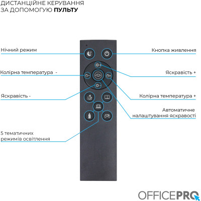 Світильник OfficePro LED лампа на монітор SL210B (SL210B)