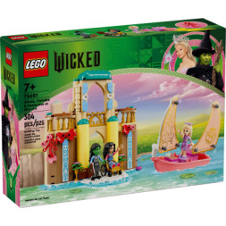 Конструктор LEGO Wicked Ґлінда, Ельфаба й Несароза в Університеті Шиз 304 детали (75681)