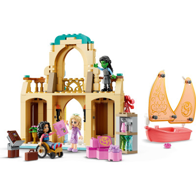 Конструктор LEGO Wicked Ґлінда, Ельфаба й Несароза в Університеті Шиз 304 детали (75681)