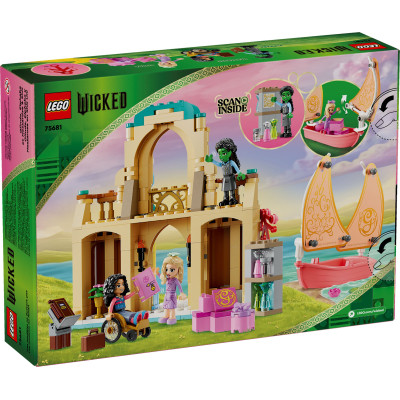 Конструктор LEGO Wicked Ґлінда, Ельфаба й Несароза в Університеті Шиз 304 детали (75681)