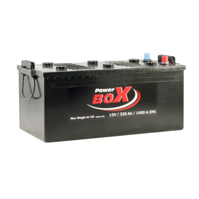 Акумулятор автомобільний PowerBox 220 Аh/12V А1 (SLF220-00)
