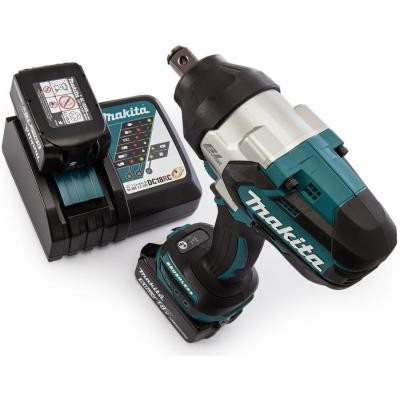 Гайковерт Makita LXT, 5Аг х 2шт, Makpac, 1050Нм, 3/4&quot; (DTW1001RTJ)