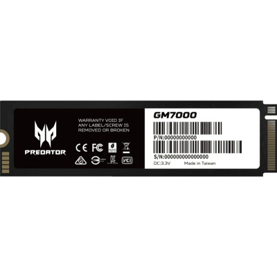 Накопичувач SSD M.2 2280 2TB GM7000 Acer Predator (BL.9BWWR.106)