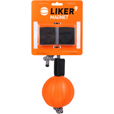 Іграшка для собак Liker Magnet М&#039;ячик 9 см з комплектом магнітів (6291)