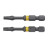Набір біт DeWALT IMPACT TORSION, ударні, T20, L=50 мм, 2 шт + магнітний тримач (DT70537T)