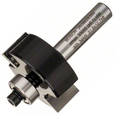 Фреза Bosch Professional для вибірки паза, Std, S8, D31.8, L12.5 (2.608.628.350)