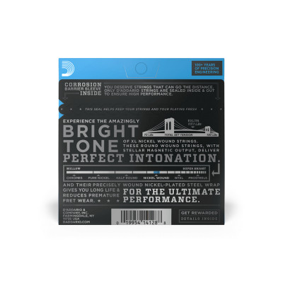 Струни для гітари D&#039;Addario XL Nickel Wound Medium (11-49) (EXL115)
