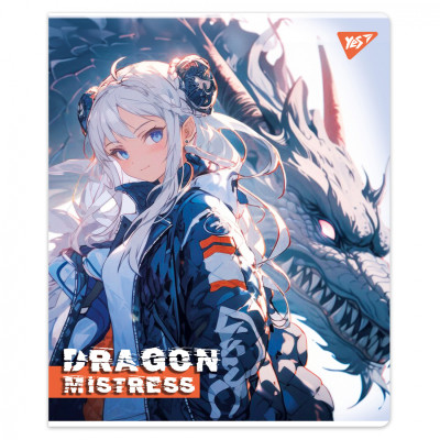 Зошит Yes Dragon mistress 18 аркушів лінія (767527)