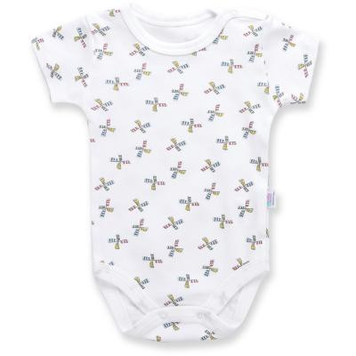 Боді дитяче Bibaby з млином (56326-74B-white)