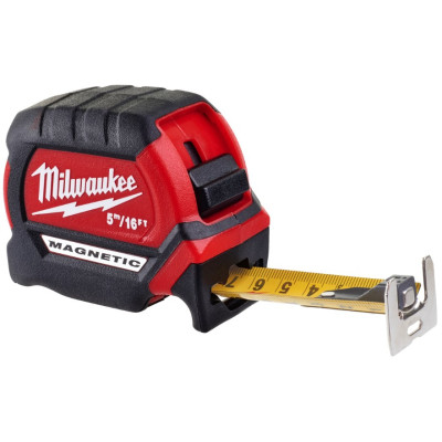 Рулетка Milwaukee магнітна GEN III 5м(16ft)/27мм (4932464602)