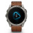 Смарт-годинник Garmin fenix 8 51mm,AMOLED,Sapphire, Bare Ti, Blk/Chsnt Lthr (010-02905-40)