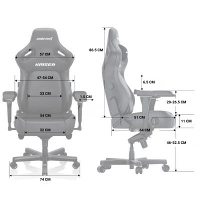 Крісло ігрове Anda Seat Kaiser 4 PVC Size XL Pink (AD12YDDC-XLL-20-P-PV/C)
