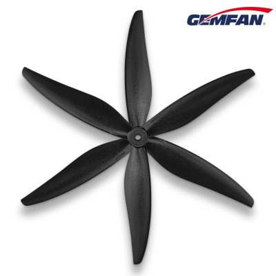 Пропелер для дрона Gemfan 8040 3 Blade Propeller Black 1 pair (GF8040-3CN/HP098.PMCN8040-3B)