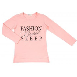 Кофта дитяча Breeze &quot;FASHION NEVER SLEEP&quot; (13537-164G-peach)